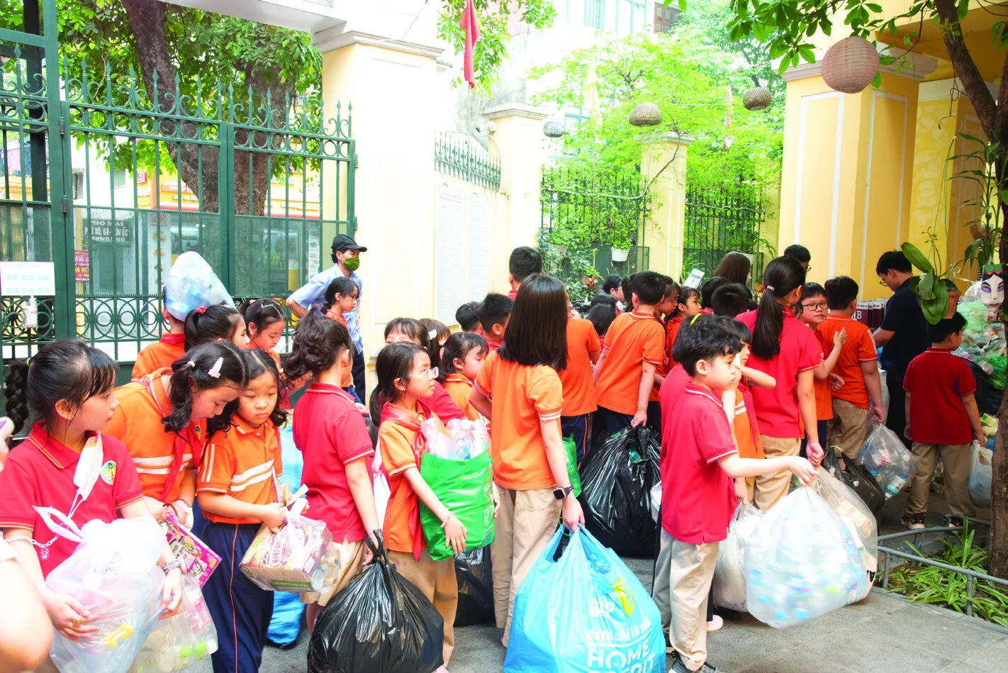 Trường học không rác: Bệ phóng giúp con trẻ kiến tạo tương lai xanh