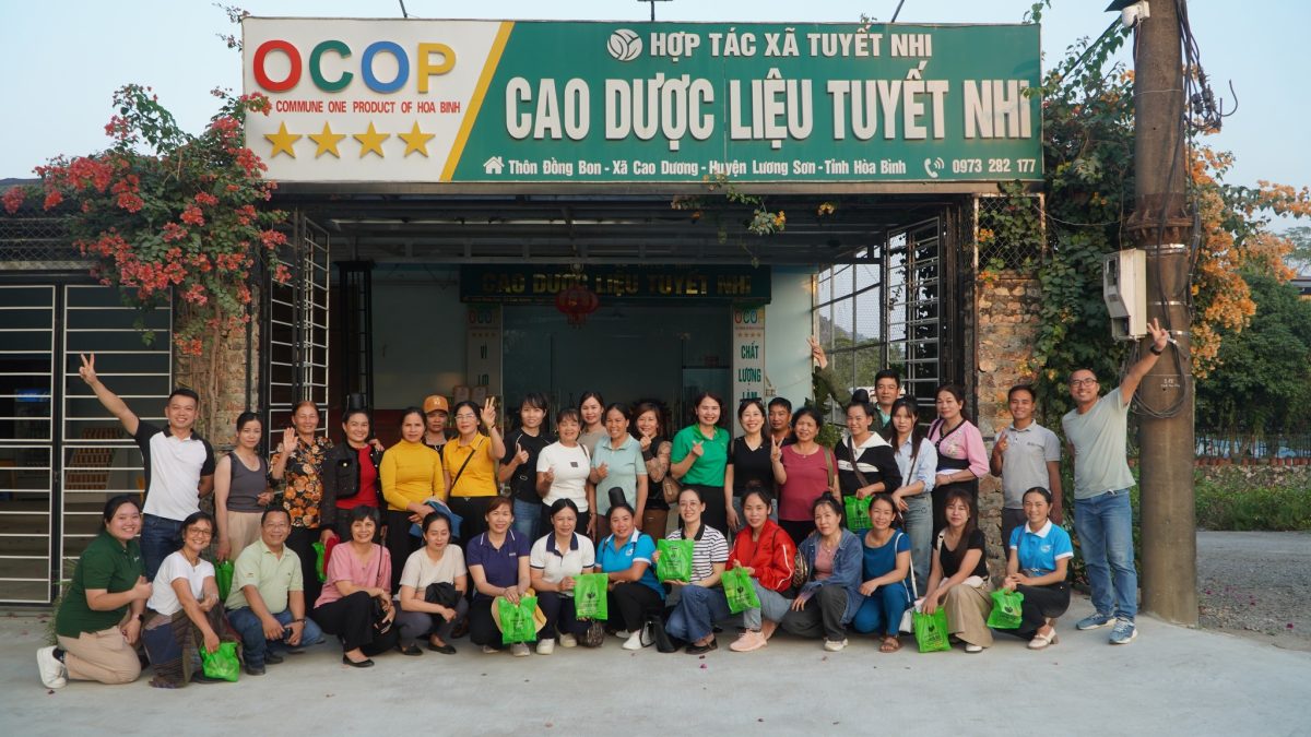 🌱 Tham Quan Học Hỏi Mô Hình Kinh Doanh Bền Vững Tại Hòa Bình – Cơ Hội Mới Cho Nữ Doanh Nhân Sơn La